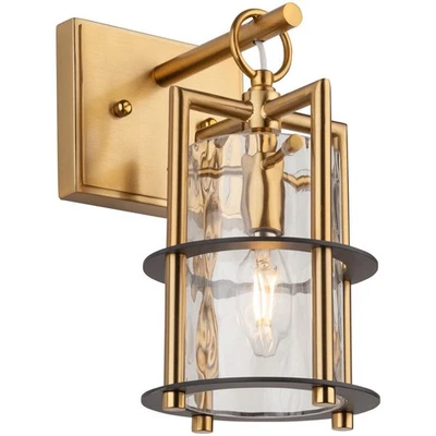 Aplique de pared Artcraft Lighting AC11811BB Burford Foto 1 de 4