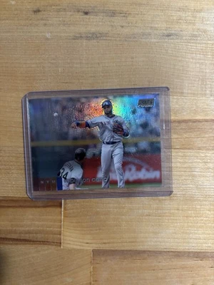 2020 Topps Stadium Club хромированная золотистая переливающаяся карточка /50 Robinson Cano No56 - Изображение 1 из 2