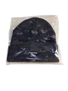 Supreme Digi Camo Beanie Navy F/W 17 Neu - Bild 1 von 5