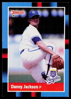 1988 Donruss Danny Jackson #132 Kansas City Royals *EX* - Image 1 of 2