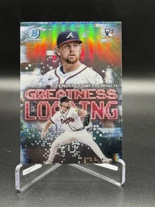 2025 Bowman Chrome #GL-10 Spencer Schwellenbach Greatness Loading Braves RC - Picture 1 of 2