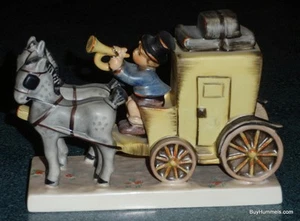 "Die Post ist da" Goebel Hummel Figur #226 TMK5 Pferdekutsche - RAR! - Bild 1 von 11