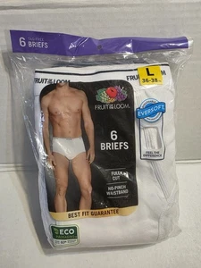 Fruit of the Loom 3XL Herren 6er Pack Dual Defense Full Cut Tags-Free Slips Baumwolle - Bild 1 von 5