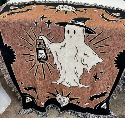 Manta afgana al noroeste de Hallowen🍁🍂🍁🍂🍁🍂🍁🍂 Foto 1 de 4