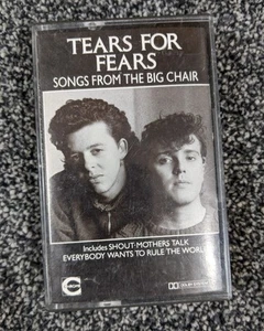 Tears For Fears – Songs From The Big Chair (Cassette 1985) Vintage Synth-Pop - Picture 1 of 2