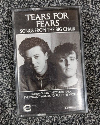 Tears For Fears – Songs From The Big Chair (Cassette 1985) Vintage Synth-Pop - Image 1 of 2