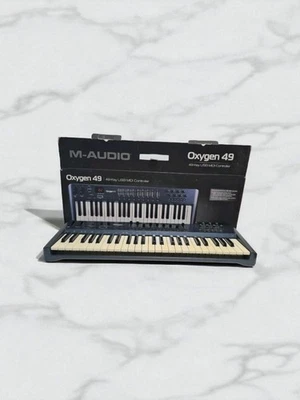 M-Audio Oxygen 49 3rd Gen Keyboard NO Ac Lead  Spares Repairs With Original Box - Image 1 of 4