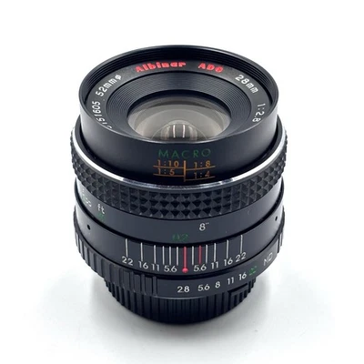 Albinar ADG 28mm f/2.8 w/Macro Manual Focus Lens MD Mount w/Rear Lens Cap - Image 1 of 4