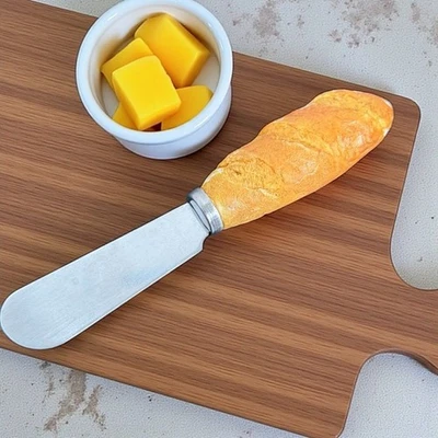 Esparcidor de cuchillos para servir mantequilla Boston Warehouse vintage Foto 1 de 4