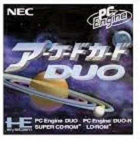 PC Engine Arcade Card Duo Super CD ROM PCE-AC1 HE System Hu Card NEC Japan