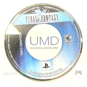 Disco multimedia universal Final Fantasy UMD PlayStation Square Enix solo disco - Imagen 1 de 1