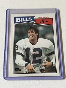 1987 Topps Football Karte #362 Jim Kelly Rookie Buffalo Bills - Bild 1 von 2