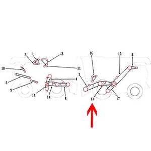 71164177 Double Band Pivot V Belt fits Gleaner L L2 L3 M M2 M3 - Picture 1 of 5