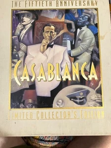 Casablanca 50th Anniversary Limited Collectors Edition VHS with Books - Picture 1 of 8