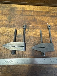 Vintage Set of 2 Starrett Machinist Parallel Clamps #161-D - Picture 1 of 3