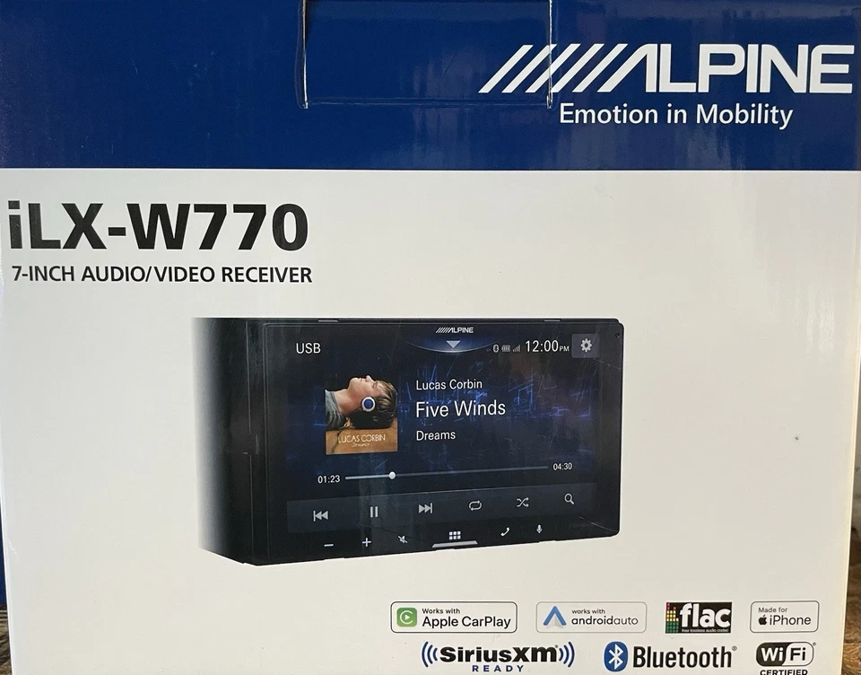 Alpine iLX-W770 7" Digital Multimedia Receiver - Image 1 of 1
