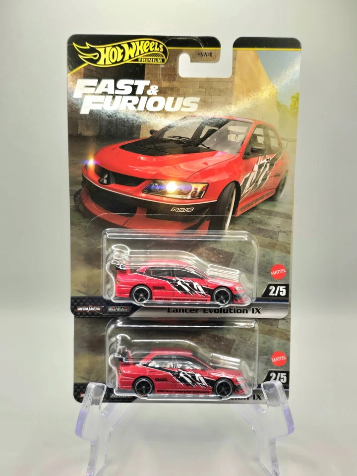 2025 Hot Wheels Premium Fast & Furious Mitsubishi Lancer Evolution I (лот из 2) - Изображение 1 из 1