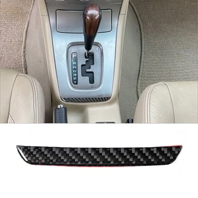 Cubierta interior de cambio de marchas de fibra de carbono para Subaru Forester 2005-2008 Foto 1 de 4