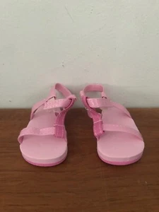 18" AMERICAN GIRL DOLL PRETTY PINK OUTFIT SANDALS SHOES ONLY ADJUSTABLE CLOTHING - Picture 1 of 4