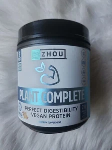 Zhou Nutrition Plant Based Vegan Protein Powder, Best Absorption & Digest Score, - Picture 1 of 6