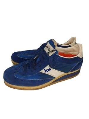 ВИНТАЖНЫЙ новый из старых запасов 1970-х 80-х Etonic Km 705 женские кроссовки синий белый размер 7 - Изображение 1 из 4
