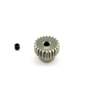 Hobbystar 48DP Ritzel Zahnrad 22T harteloxiert leiser Betrieb, 1/8" 3,2mm 22 48P - Bild 1 von 1