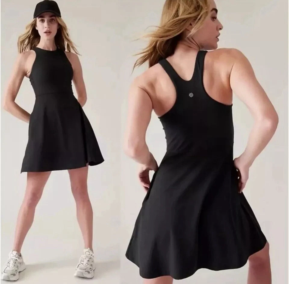 Athleta Conscious Dress size LT Large Tall Soft Persimmon #534780