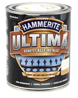 Hammerite Metallschutz Lack Ultima 0,75L Schokoladenbraun RAL 8017 matt - Bild 1 von 4
