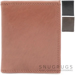 Herren Weich Leder Kreditkartenhalter/Etui - Picture 1 of 10