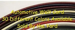 Auto Pro Welt Kordel Keder extrudierte Verkleidung Outdoor UV Polster Vinyl BTY 30 Farben - Bild 1 von 1