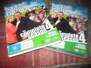 VERPACKT AUF DIE SPARREN DIE KOMPLETTE STAFFEL 4 DVD + SCHUBER REGIONEN 2 & 4 KOSTENLOSER VERSAND - Bild 1 von 6