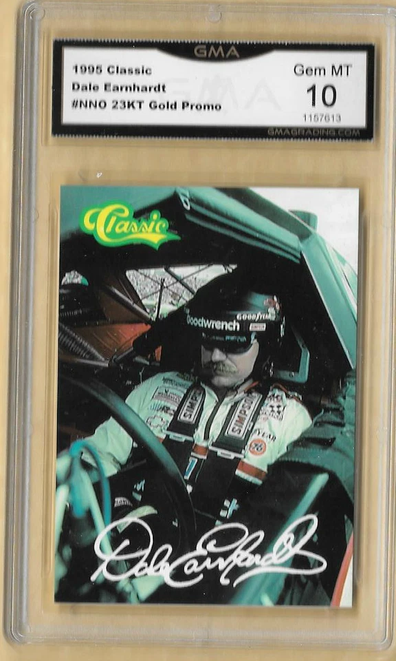 1995 CLASSIC DALE EARNHARDT SR PROMO #NNO GMA GEM MT 10 - Image 1 of 1