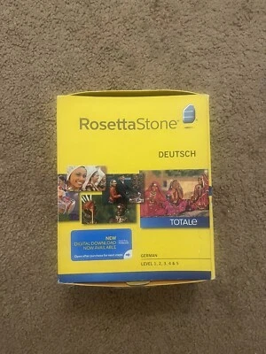 Rosetta Stone German Deutsch-Version 3 Levels 1-5 PC CD-ROM And Audio Companions - Image 1 of 4