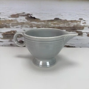 Fiestaware Vintage grau Milchkännchen Ring Griff Fiesta HLC WV USA 1950’s - Bild 1 von 7