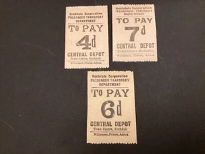 Gran Bretagna Rochdale Railway Package Set #2 VF come nuovo emissioni decimali - Foto 1 di 1