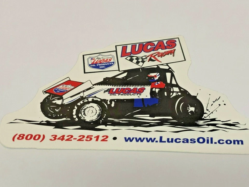 LUCAS OIL Products Inc., Sticker, Lucas Oil Go Cart Racer Roll Bar Foto 1 de 1
