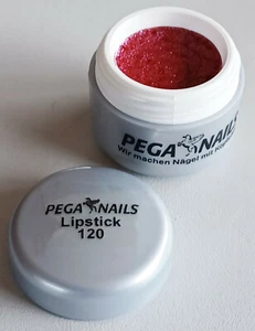 Gel colorante UV *Lipstick / Glitter * Migliore qualità * by PEGA NAILS - Foto 1 di 3