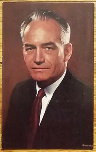 Postal Barry Goldwater Candidato Presidencial Republicano PC Años 60 Sin Usar - Imagen 1 de 1