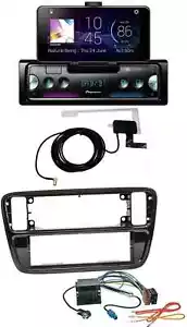 Pioneer DAB Bluetooth MP3 USB Autoradio für VW Up AA AAN 2011-2016 piano black - Bild 1 von 9