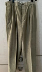 HERREN BROOKS BROTHER KORDHOSE GR. 40x32 HELLBEIGE/BRAUN - Bild 1 von 5