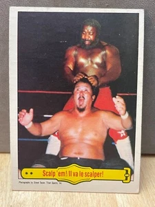 1985 O-Pee-Chee WWF #24 Scalp 'Em! - Picture 1 of 2