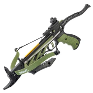 80lb Self Cocking Pistol CrossBow With Forearm Grip Olive - Picture 1 of 1