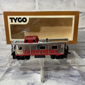 Tyco Caboose Silver Streak 327-60 with Box HO Scale Train - Bild 1 von 17