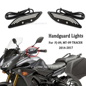 Hand Guard Lights Knuckle Guard LED Light For YAMAHA FJ-09, MT-09 TRACER 2014-17 - Picture 1 of 9