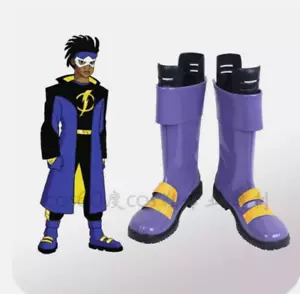 Neu! Virgil Hawkins Static Shock DC Cosplay Schuhe Halloween - Bild 1 von 10