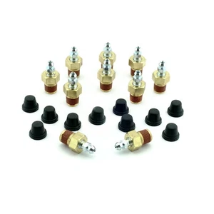 10x Brake Caliper Bleed Nipple Thread Repair Inserts (1/8x27 NPT External) - Picture 1 of 8