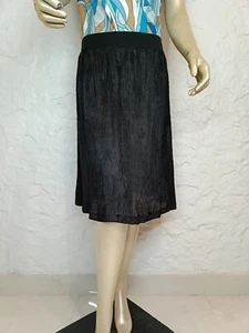 Mujer Falda Plisada Elástica Poli Punto - Imagen 1 de 7