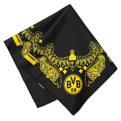 BVB- Bandana Mundabdeckung Halstuch Tuch Borussia Dortmund