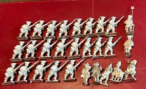 28MM SYW BRITISH FRONT RANK LINE INFANTRY 28 FIGUREN UNBEMALT - Bild 1 von 5