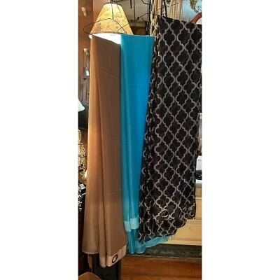 Grommet Top 104 Wide X 108 Long Sheer curtains - Image 1 of 3